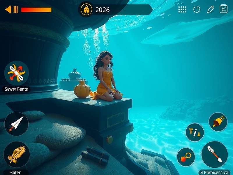 Minion Ocean Pioneer underwater gameplay scene